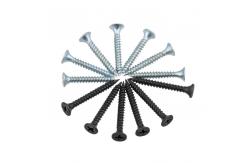 China Gypsum Board Drywall Screws Thread Black Phosphate Flat Bugle Head Screw supplier