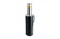 China 6mm Thickness SS Automatic Rising Bollards Hydraulic Parking System supplier
