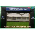 Promotional Square Shape Inflatable Arch Blck Logo Printing For Sport for sale