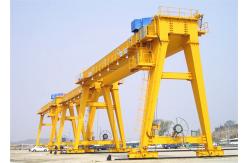 China High Safety Performance Double Girder Gantry Crane Rail Mounted MG Model supplier
