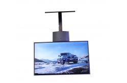 China Ceiling Suspended Double Sided Lcd Display , Android System Ultra Slim Lcd Screen supplier
