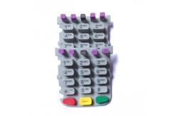China OEM Compression Mould Silicone Rubber Keypads supplier