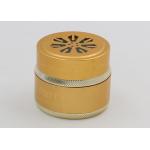 Gel Air Freshener Glass Cosmetic Jars And Lids Hollowed Out 50ml Eco Friendly for sale