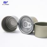 Small Size Tobacco Tins Can With Lids And Outside Printing , Inner Coating And Round Shape (Y) for sale