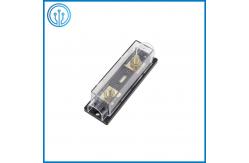 China Car Audio Waterproof Bolt Down ANL Fuse Holder 40 - 500A With Transparent Cover supplier