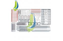 China 3800731 4352581 Upper Gasket Kit For KTA50 Engine supplier