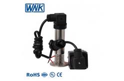 China Tri Clamp Flush Diaphragm Sanitary Pressure Transmitter For Milk Beer supplier