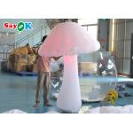 Oxford Cloth 2m LED Inflatable Lighting Decoration White Mushroom
