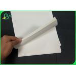 Heat - Resisting Synthetic Paper PET Roll & Sheet 200um For Carbon Tape Printer for sale