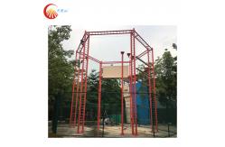 China Amusement Kids Adventure Ropes Course Adventure Park Playground Climbing Frame supplier