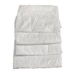 Regular Size White Bed Sheet Rags 100% Cotton sheeting Rags Textile Waste Recycled Cotton Cloth Industrial Cleaning Rag for sale