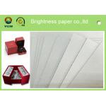 High Stiffiness Grey Chip board Paper For Notebook Packaging 1250gsm / 2.00mm for sale