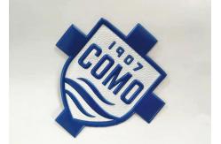 China Custom Printed Embossed Logo Labels Soft TPU Patches For Sportswear supplier