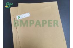 China Jumbo Rolls Brown Kraft 60gsm To 120gsm Unbleached Interleave Paper For Envelope supplier