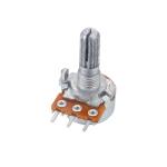 High Performance Rotary Potentiometer Device 6mm-20mm Shaft Length Resistance 300Ω-3MKΩ for sale