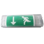 Non Maintained LED Emergency Light with Fire Retardant ABS Casing, IP65 Waterproof, and 3 Hours Duration