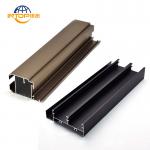 Sandblasting Bronze Anodized Window Aluminium Profile Deep Processing for sale