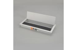 China Aluminum Alloy Cable Grommet Office Desk Cable Cubby Box Grommet Management Box supplier