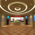 3mm Thick Metal Ceiling Design Aluminum Auditorium Ceiling Design