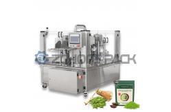 China Automatic Powder Packing Machine Pouch Doy Filling Sealing Doypack Bag Packing Machine supplier