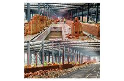 China Customized Tunnel Kiln BRICTEC Construction Process Display I Tunnel Kiln Brick Firing Process supplier