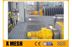 China Plain Bar Welded Steel Grating Hot Galvanized 2000mm For Cement Plant supplier
