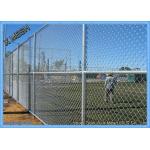 High Precision Chain Link Security Fence Panels 3 Foot 50x50 Mm Mesh for sale