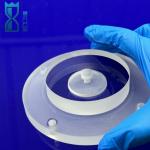 Semiconductor Frosted Transparent Quartz Flake Quartz Flanges Corrosion Resistant for sale