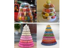 China 13 Layer Macaron Display Stand Macaron Carton Packaging Custom Printing supplier