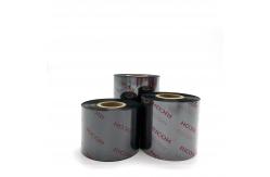 China Black Enhanced Thermal Wax Resin Ribbon Compatible With Zebra Printers supplier