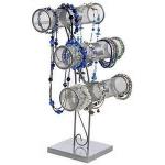 Unique Sturdy Bracelet Display Rack / Contemporary Jewelry Display Fixtures for sale