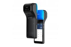 China GPRS AGPs Android Handheld POS Terminal Machine With Inbuilt Printer 70mm/s supplier