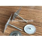 Rock Wool Galvanized Steel Insulation Anchor pins With Round Self locking washer