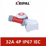 IP67 Waterproof Industrial Coupler Combination IEC Standard 32A 4P for sale