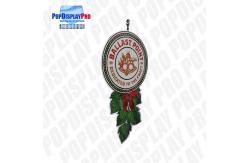 China Double Sided Print 3D Red Ribbon Merchandising Shelf supplier