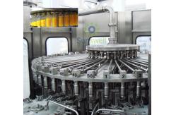 China Pet Bottled Juice Filling Machine Automatic For Apple / Orange Juice Plant supplier