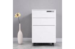 China 3 Drawer Metal Mobile Pedestal supplier