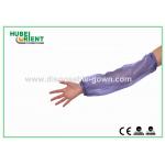 18 Inch Waterproof Durable PE Disposable Arm Sleeves / Over Sleeves for sale