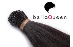 China BellaQueen I Tip Keratin Human hair extenison 1g each PC 6A Remy supplier