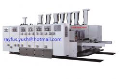 China Auto Flexo Printer Slotter Die Cutter / Flexographic Box Printing Machine supplier