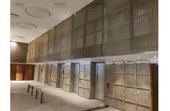 China Metal Building Materials Aluminum Expanded Metal Sheet Wall Cladding Facades supplier
