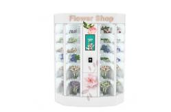 China 22'' LCD Touch Screen Flower Vending Locker With LED Illuminating supplier