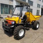 Yellow Rubber Track Tractor Mini Small Tractors For All Terrain