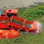 Aquatic Weed Cutting And Collecting Boat For River Maintenance for sale