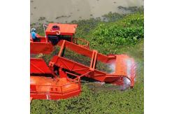 China 8m3 60 Kw Aquatic Plant Harvester With Full Automatic System supplier