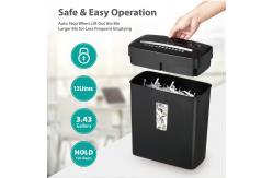 China ETL Approval Compact Paper Destruction Machine 6 Sheets Paper Shredder 13L C220P-6 supplier