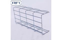 China Wire Mesh Electrical Cable Tray With Customized Load Capacity And Length 1000MM-6000MM supplier