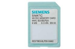 China SIMATIC S7 Micro Memory Card Nflash 2MB SIEMENS 6ES7953-8LL31-0AA0 supplier