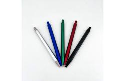 China Classic Design Retractable Ball Pen Hexagonal Barrel Aluminum Press Ballpoint Pen supplier