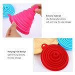 FDA Approved Mini Silicone Collapsible Funnel for oil Liquid Transfer